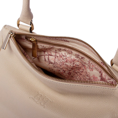 Bess Madrid I Bess - Sand torebka skórzana na ramię