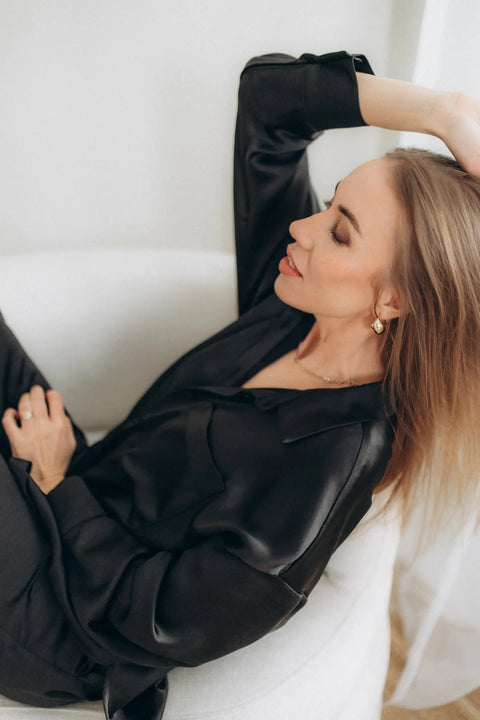 Etanna I Satin Street - Shirt Black