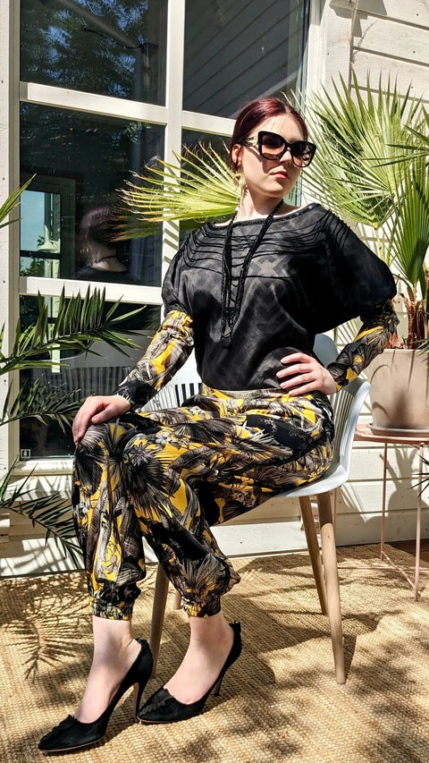 Mary&Mary | Golden Jungle Blouse