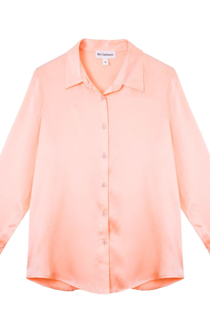 Bel Cashmere | Blusa Diana de seda melocotón