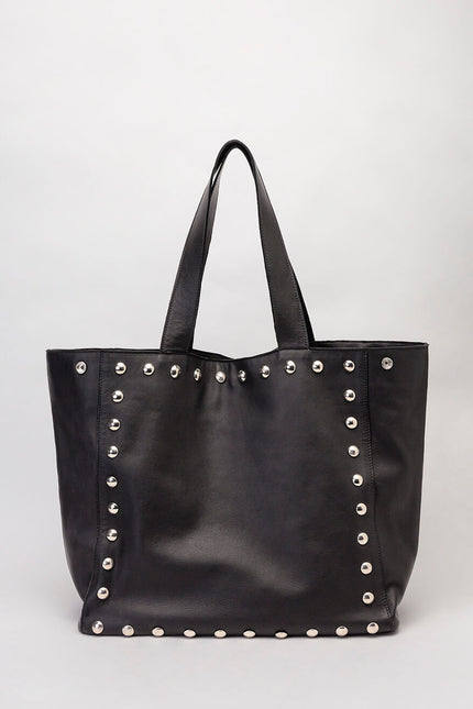 JUAN-JO I Bolso Negro Tachuelas Valentina
