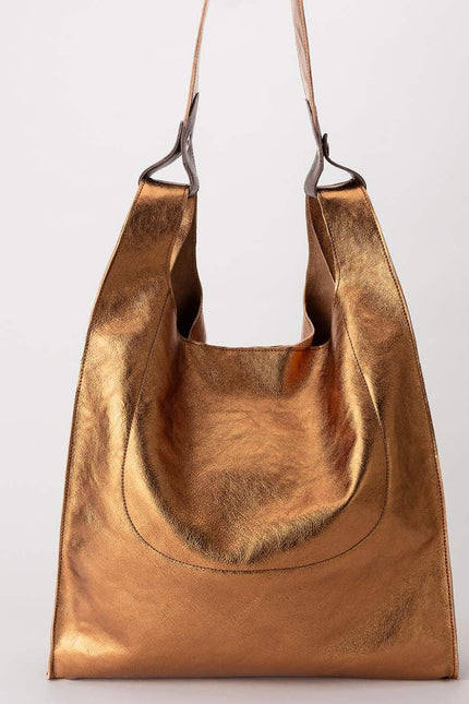 JUAN-JO I Bolso Metalizado Dorado T-Shirt