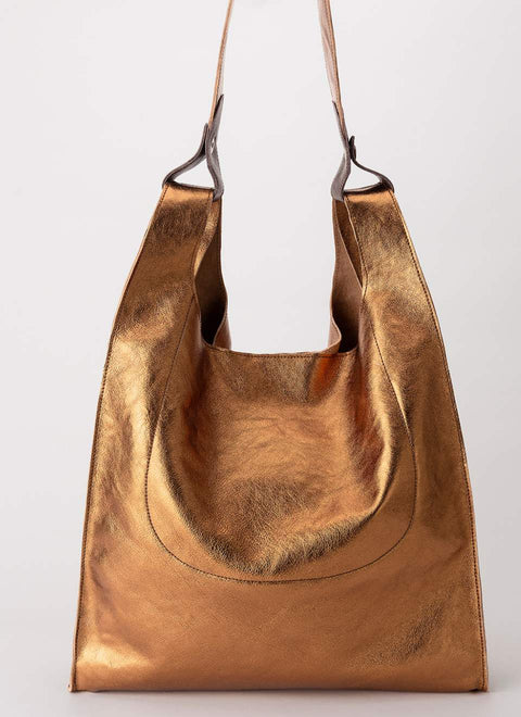 JUAN-JO I Torebka metaliczna Dorado