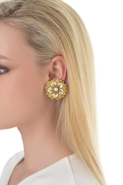 Five p.m. | Bora Bora White Studs