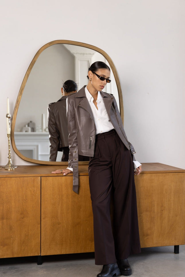 BÚDZIKO | JESSICA BROWN BIKER JACKET