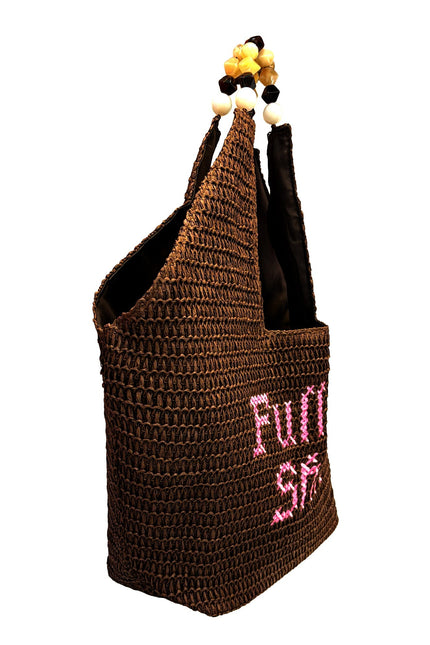 Lilly Loves | Full Of Shit Oversized Beach Bag