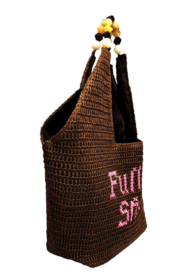 Lilly Loves | Full Of Shit Oversized Beach Bag