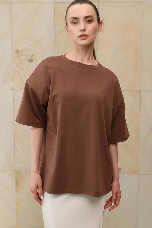 Oversized Creamy Tee — product view 4