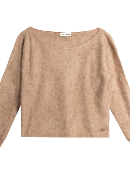 Bel Cashmere | Jersey Claudia brushed beige