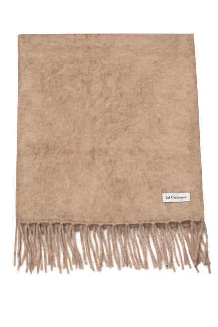 Bel Cashmere | Bufanda brushed de cashmere beige