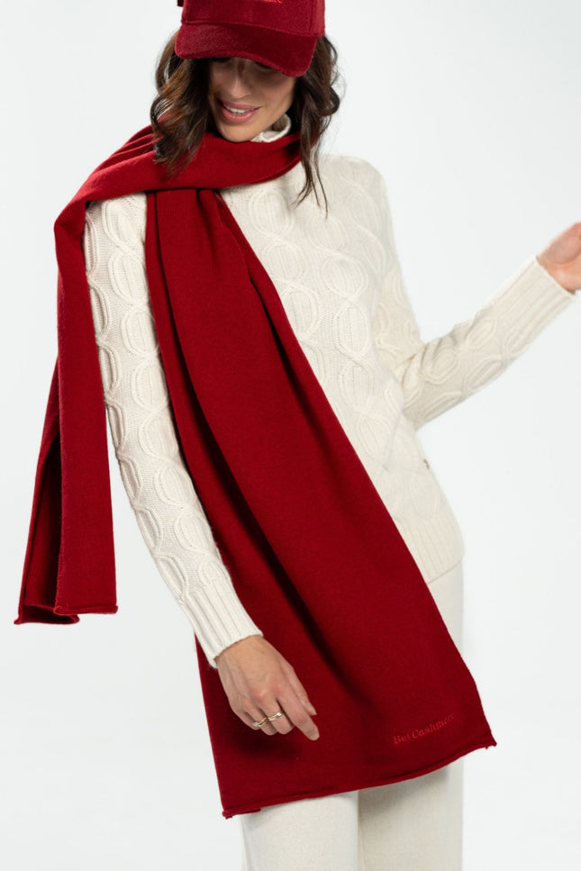 Bel Cashmere | Szal wełniano kaszmirowy