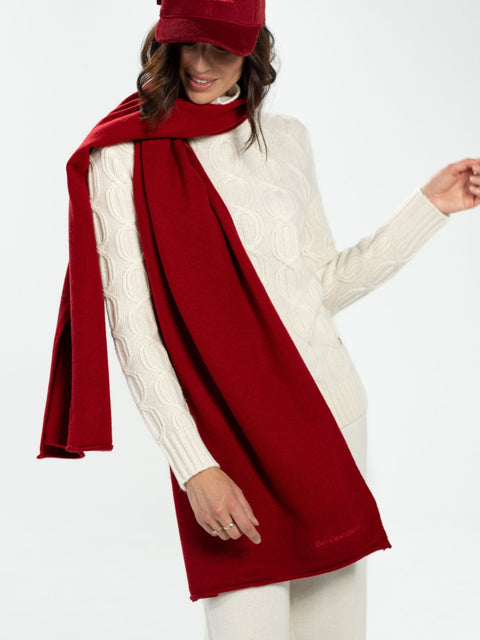 Bel Cashmere | Szal wełniano kaszmirowy