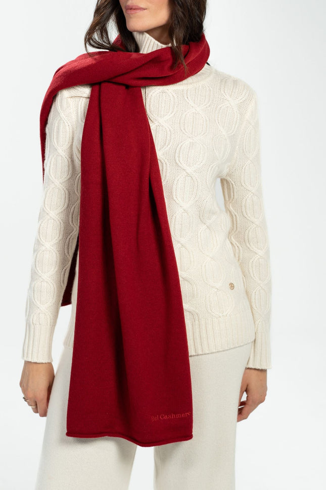 Bel Cashmere | Szal wełniano kaszmirowy