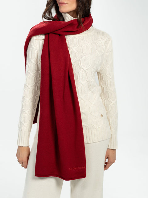 Bel Cashmere | Szal wełniano kaszmirowy