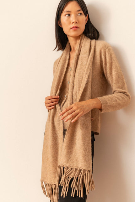 Cardigan Amy de brushed cashmere