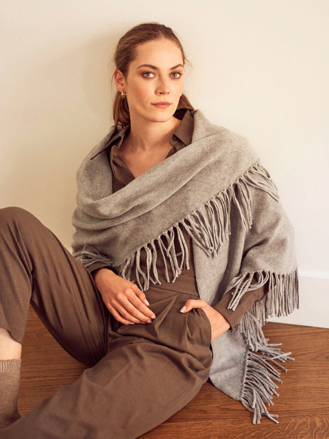 Bel Cashmere | Szal peleryna Sienna