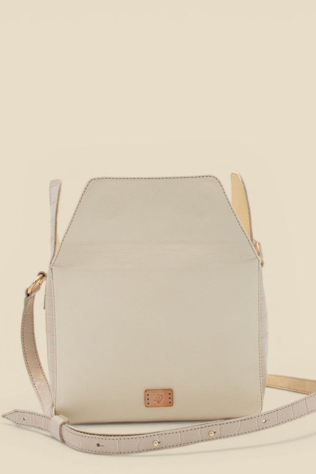 bolso piel buxus hueso abierto