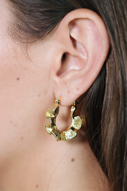 Miss Cecilia | Ripple Bloom Hoops