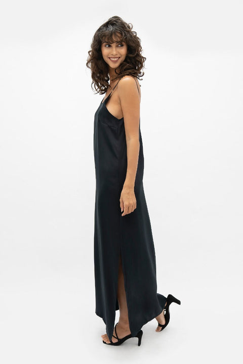 1 People | Calabar  - Slip Dress - Black