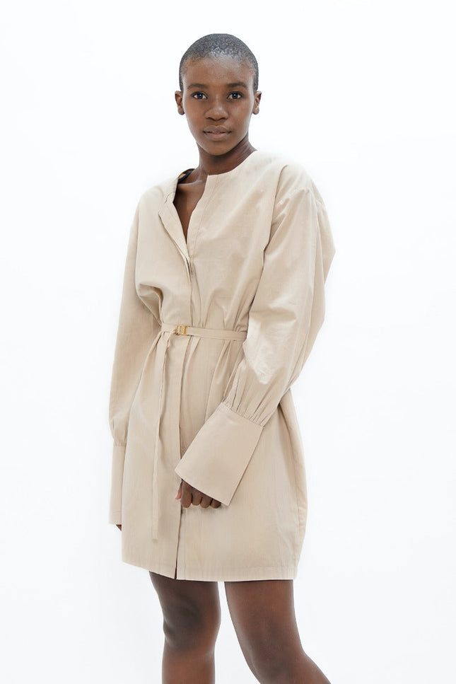 1 People | Cap Ferret  - Short Dress - Sand