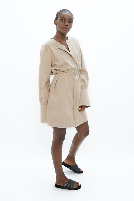 1 People | Cap Ferret  - Short Dress - Sand