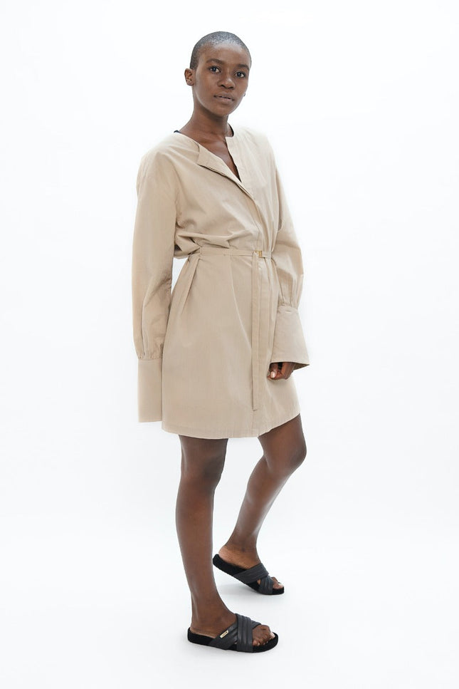 1 People | Cap Ferret  - Short Dress - Sand
