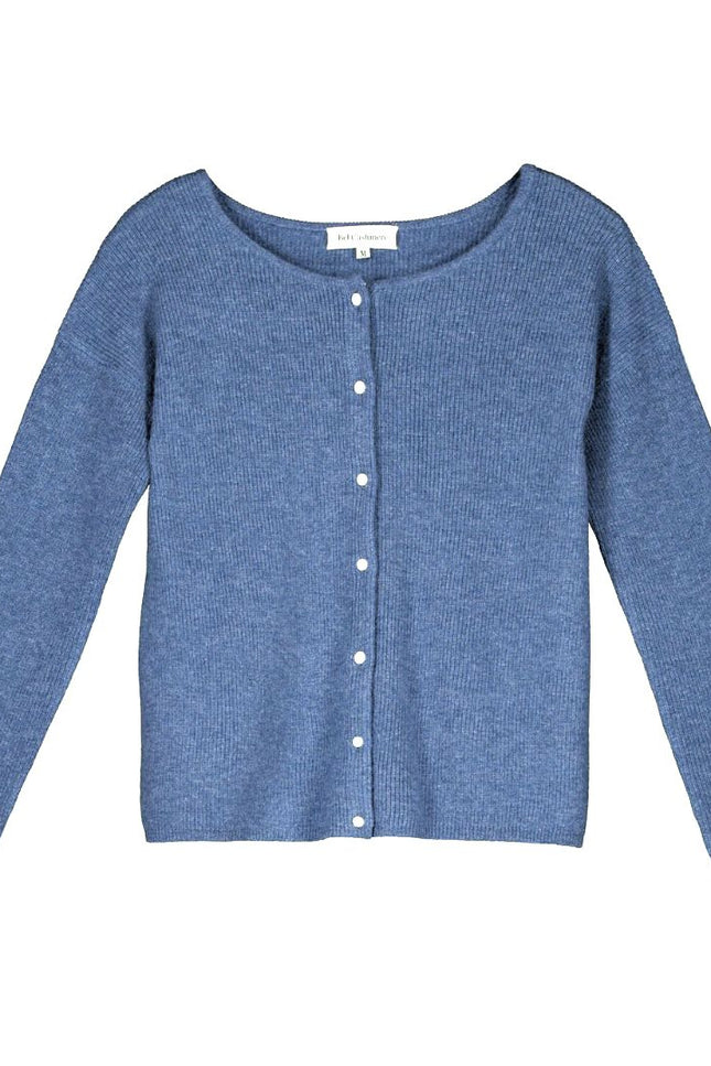 Bel Cashmere | Cárdigan Camille azul