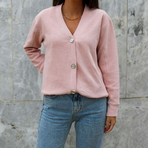 Mimhí Maison | Cardigan Rosie pink