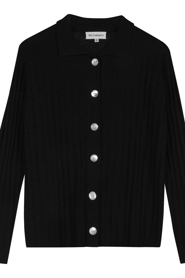 Bel Cashmere | Cardigan Charlotte negro