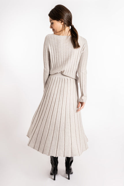 Bel Cashmere | Falda Julietta perla