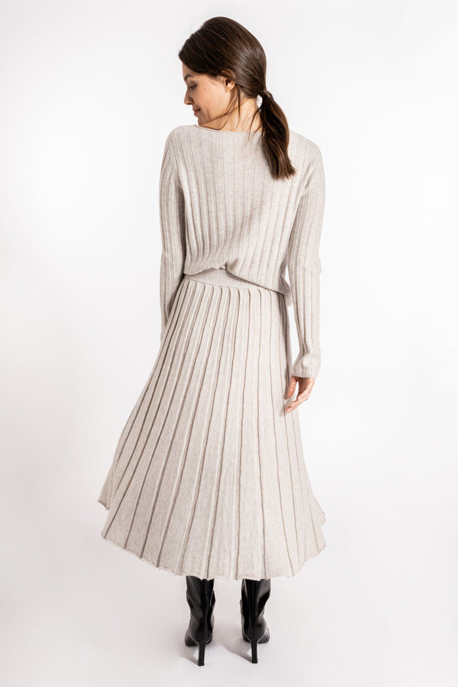 Bel Cashmere | Falda Julietta perla