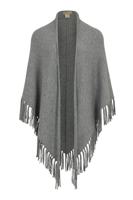 Bel Cashmere | Chal Sienna de cashmere gris