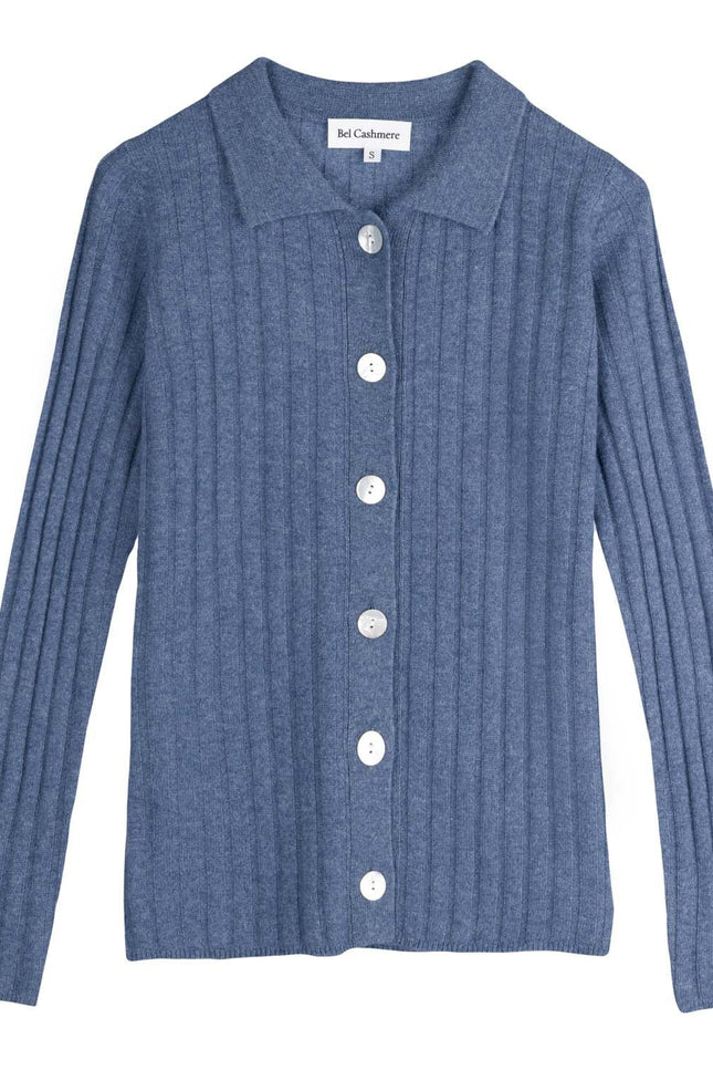 Bel Cashmere | Cardigan Charlotte azul