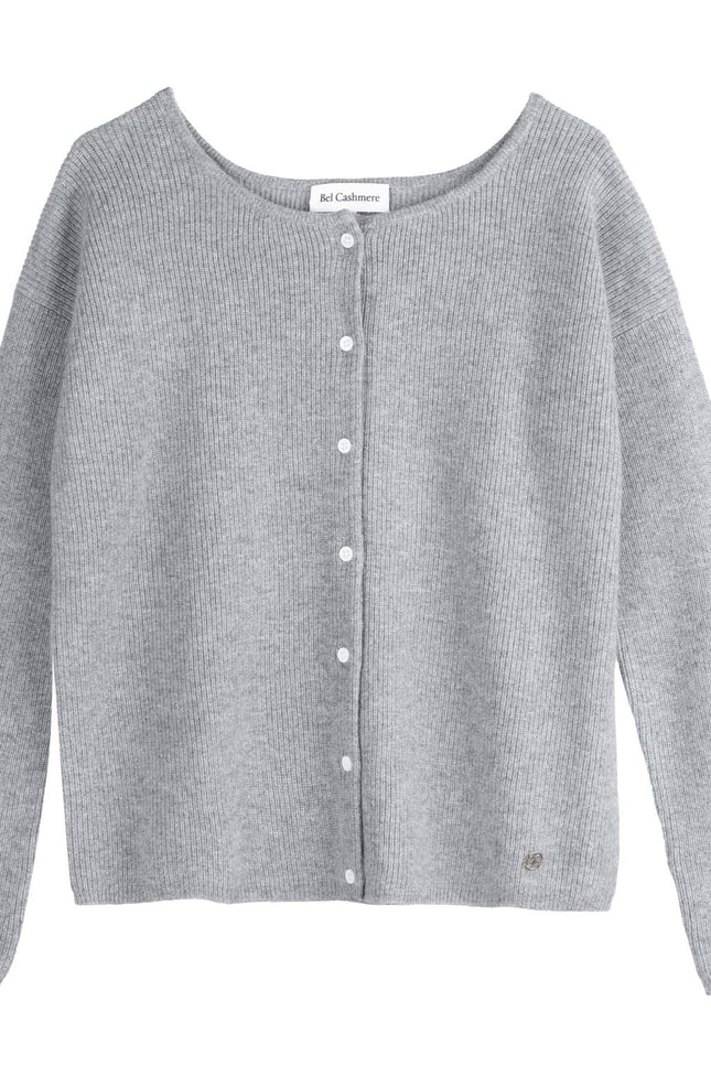 Bel Cashmere | Cárdigan Camille gris