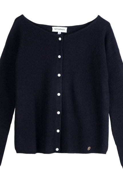 Bel Cashmere | Cárdigan Camille negro