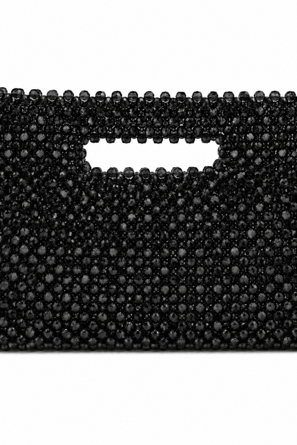 Atelier Emine Viona Nox handcrafted crystal bag from the Crystal Gelato Couture series, featuring an integrated handle, luminous crystal details, and magnetic closure.