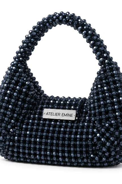 Atelier Emine Stracci Ciocco Crystal Gelato Couture handmade crystal handbag with integrated crystal stone handle