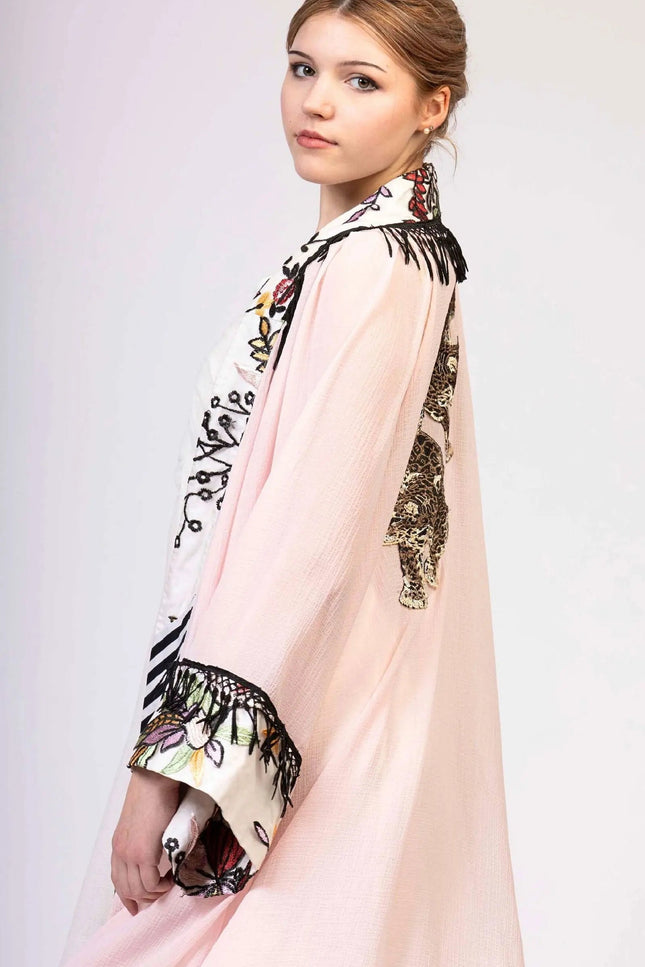 Mary&Mary | Pink Panther rose pink Kimono