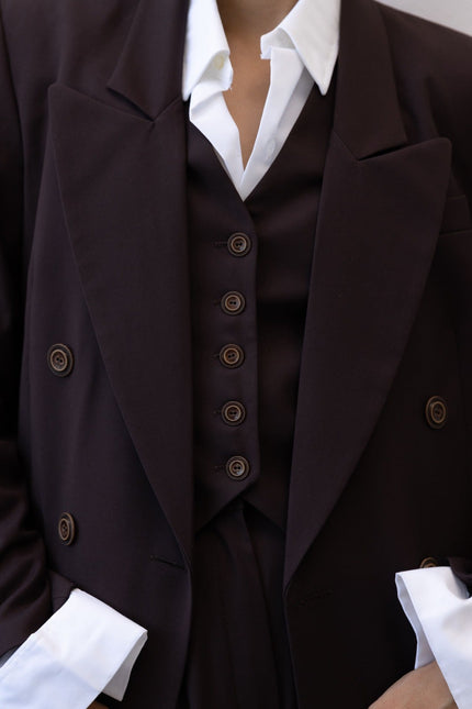 BÚDZIKO | CHOCOLATE WAISTCOAT