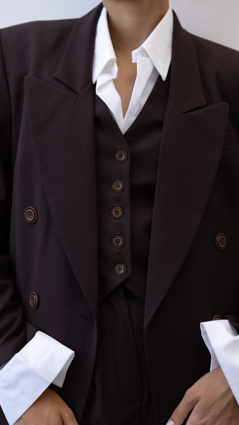 BÚDZIKO | CHOCOLATE WAISTCOAT