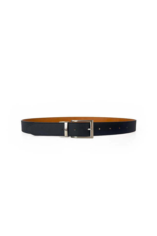 Canussa | Reverse reversible belt – Black/Camel