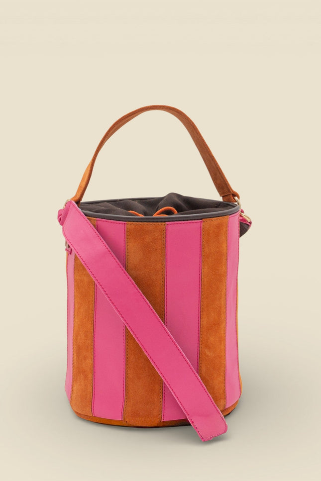 bolso de piel tambour circus buganvilla producto tira lateral