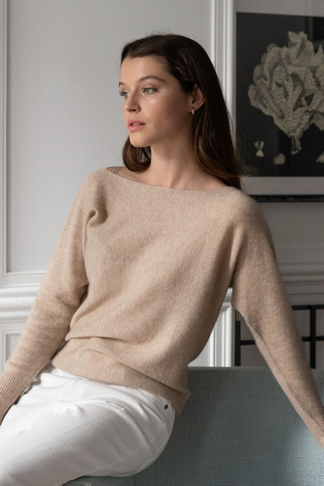 Bel Cashmere | Jersey Claudia tostado