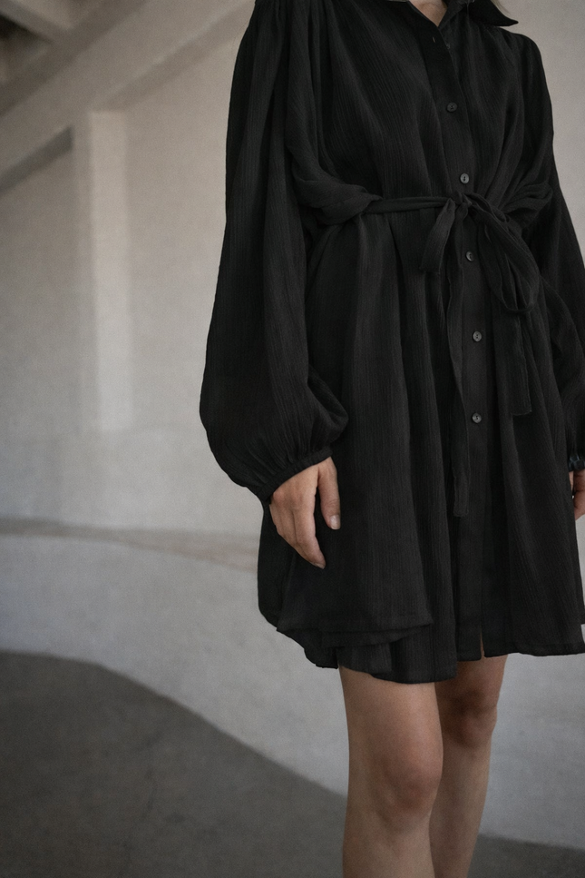 A Perfect Nomad | CRINKLE SHIRT DRESS