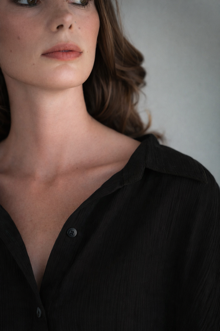 A Perfect Nomad | CRINKLE SHIRT DRESS