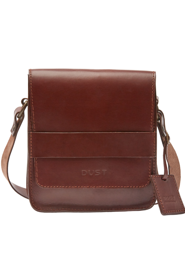 The Dust Company | Shoulder bag Messenger Mod 114 dark brown