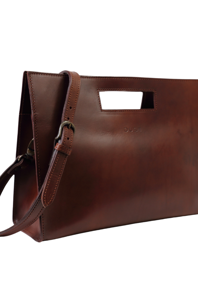 The Dust Company | Tote bag Mod 113 dark brown