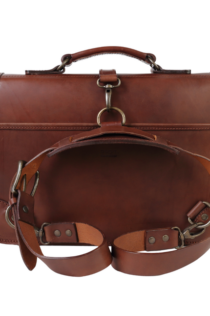 The Dust Company | Briefcase dark brown