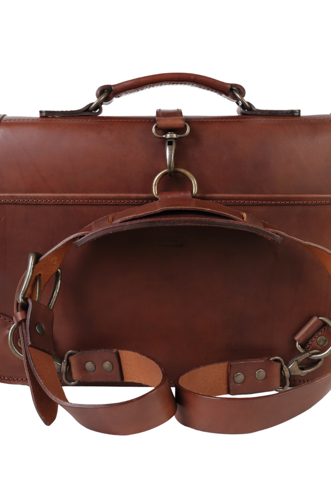 The Dust Company | Briefcase dark brown