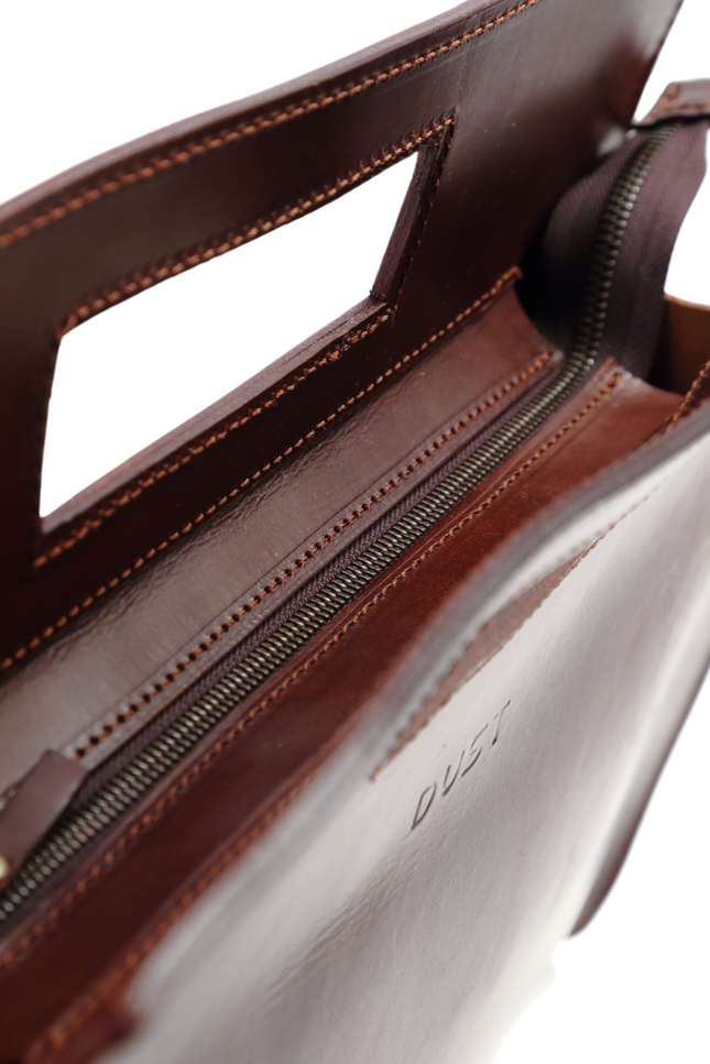The Dust Company | Tote bag Mod 113 dark brown
